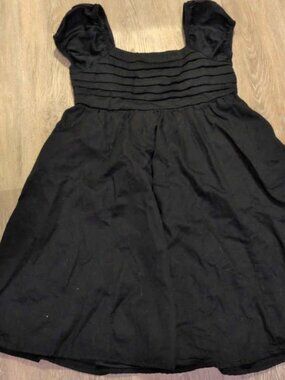 Franki by Francesca's Black Dress youth large girls